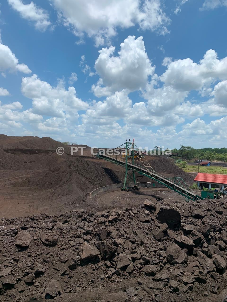 Penumpukan Batubara di Area Stockpile (Stockpile Management)